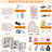 8 Set Packing Cubes For Suitcases, Travel Luggage Packing Organizers With Laundry Bag, Compression Storage Shoe Bag