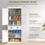 Garde-manger HOMcom 72 po-121121305