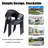 Indoor/outdoor All Weather Restaurant Dining Chairs Stackable Armchair (set Of 4)-222698926