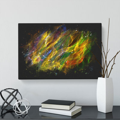 Rainbow Smoke Vol (7) - Wrapped Canvas