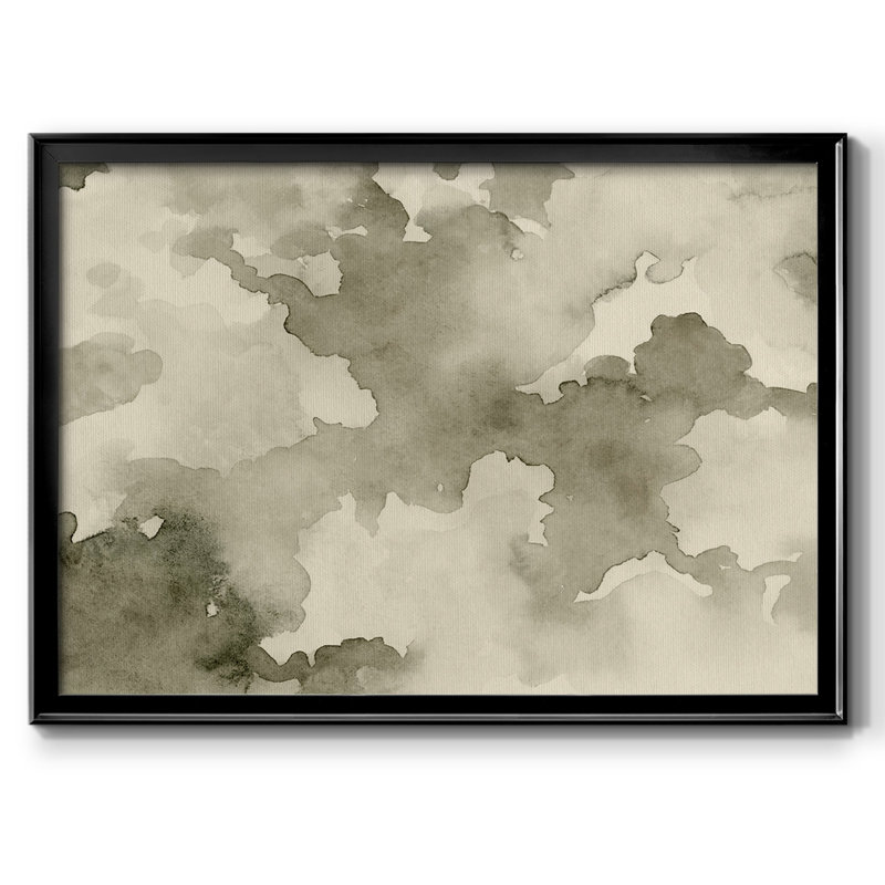 Antique Sky IV, reproduction d'art sur toile, H 26 po x l 38 po x P 1,5 po, Noir