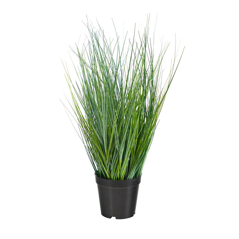 Herbe artificielle en pot 21 po