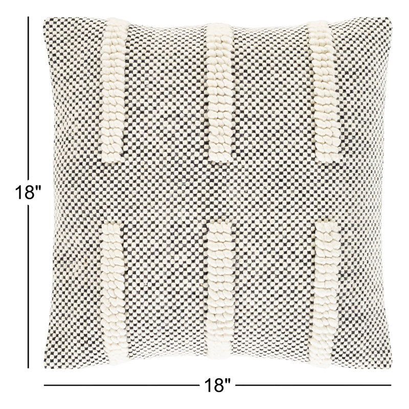 Coussin Sefarina, H 18 po x l 18 po, Duvet