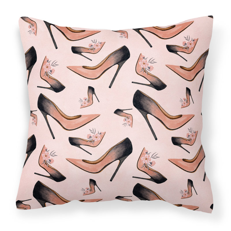  Coussin extérieur Fashion Diva Shoes, 18 po x 18 po