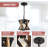 Kamyla 1 - Light Matte Black Lantern Pendant