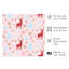 «Holiday Chritmas Reindeer», impression d'art moderne sans cadre-336866792