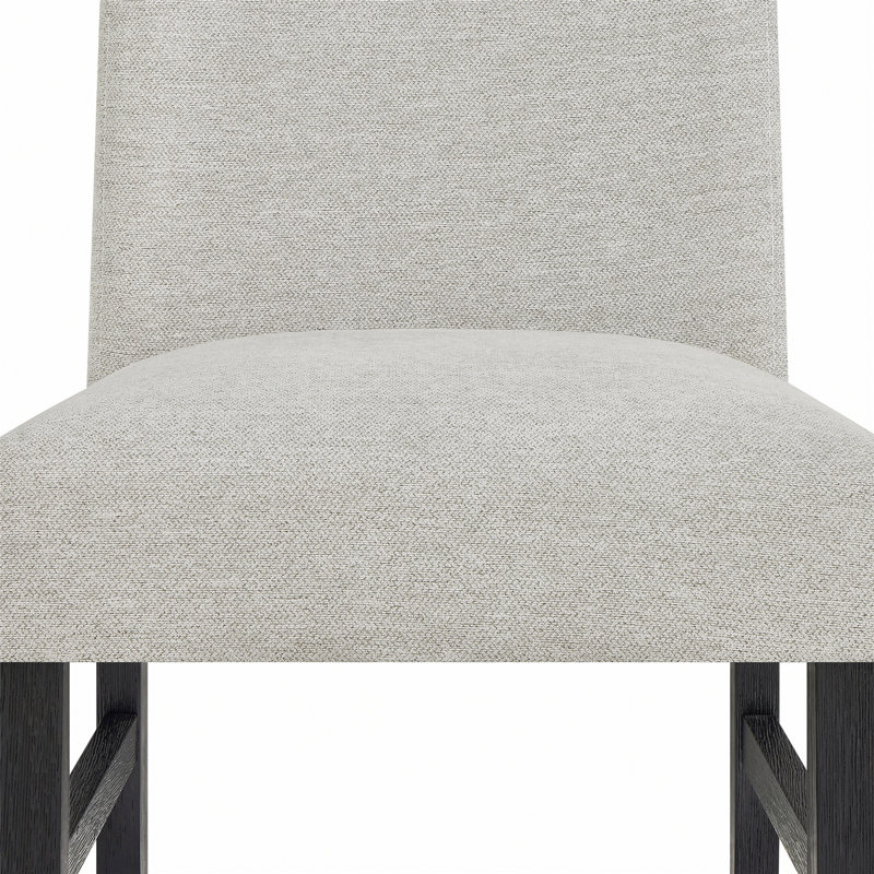 Deux chaises rembourrées contemporaines, chaises d'appoint pour la salle à manger