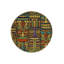 Tapis décoratif multicolore à motifs tissés-1400980955
