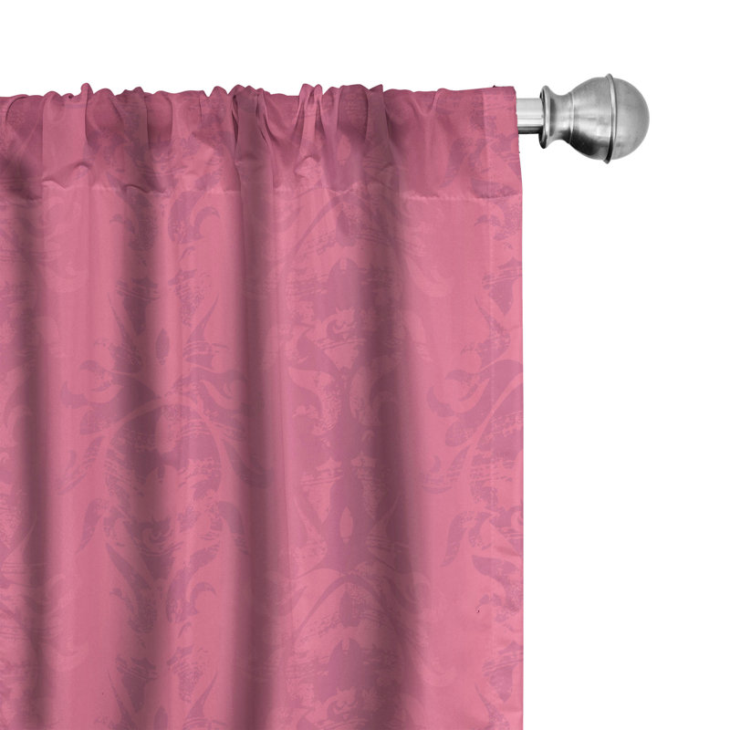 Rideaux 4 panneaux East Urban Home, L 56 po x L 84 po
