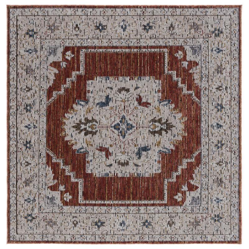Sierra Performance Oriental Rug, Square 6'