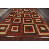One-of-a-Kind 8'9" X 12'1" New Age Wool Area Rug in