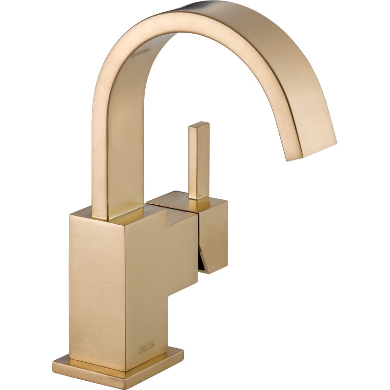 Robinet pour salle de bain Vero, Bronze-Champagne lustré