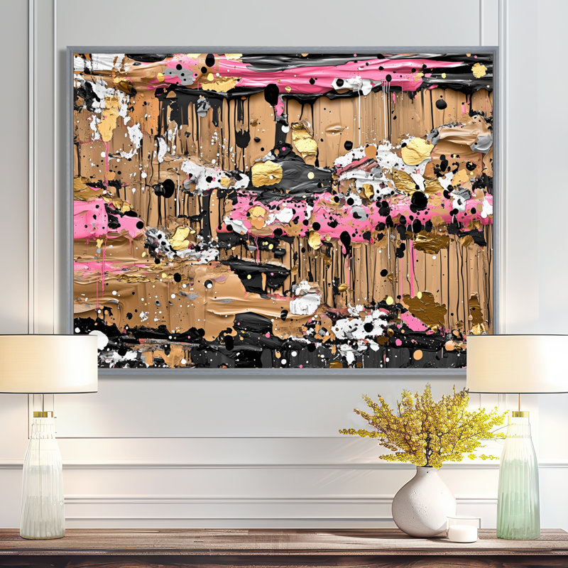 «Ethereal Glow Of Canyon Desert II», art mural Canyon, H 24 po x l 32 po, Impression dans un cadre flottant sans passe-parto