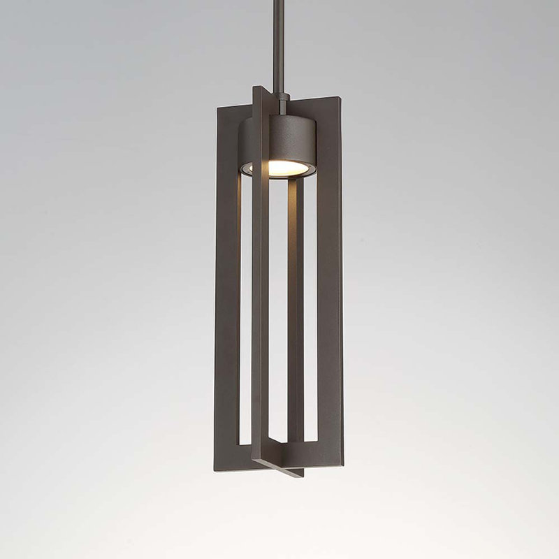 Chamber 1 - Light LED Pendant, Bronze