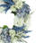 23" Wreath with Hydrangeas and Heather