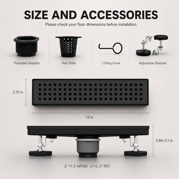 Dimensions du produit