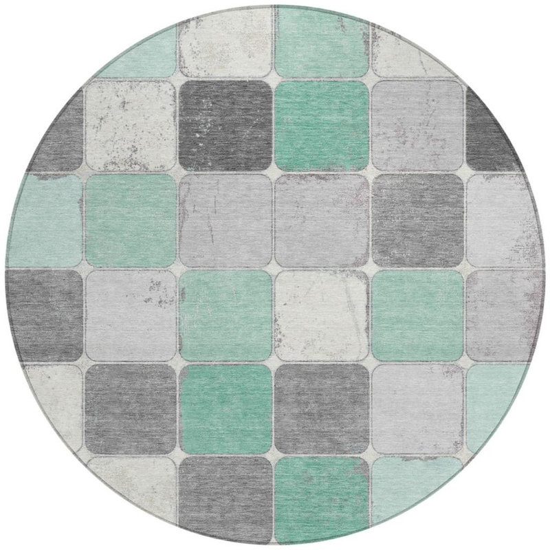 Tapis rond 8 po