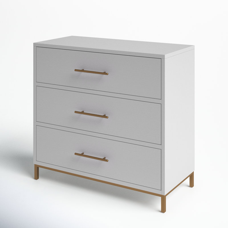 Marino 3 - Drawer Dresser & Reviews | AllModern