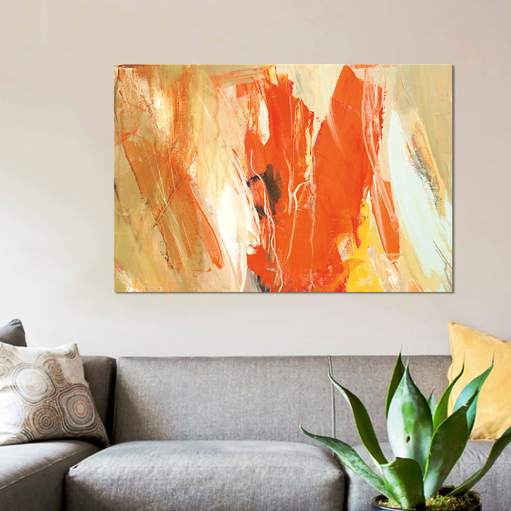 «Tree changements», reproduction sur toile, H 26 po x l 40 po x P 1,5 po, Toile tendue, Pas de tapis