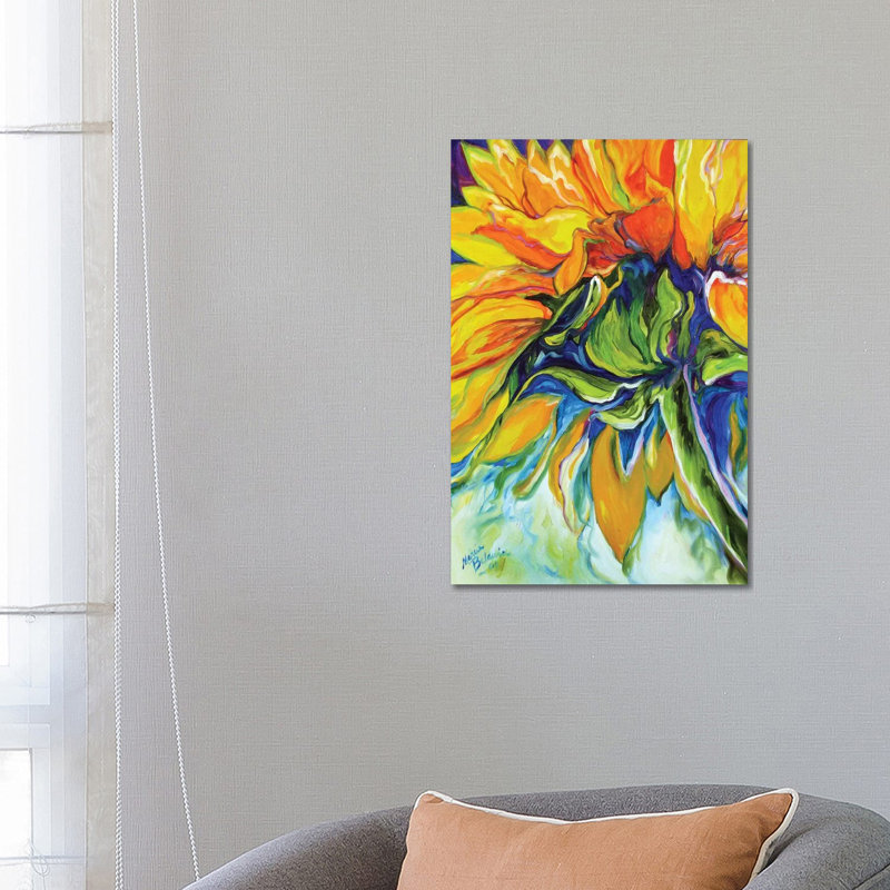 Sunflower In July by Marcia Baldwin - Wrapped Canvas Print, 66.04 cm H x 45.72 cm W x 3.175 cm D