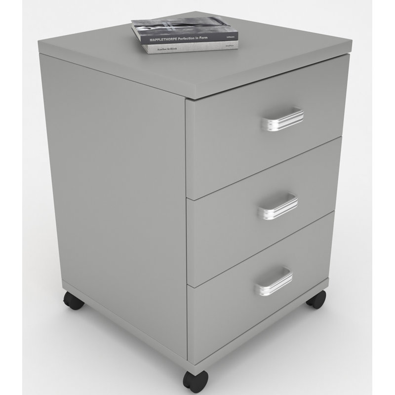 Corbet Workstation, Grey/Brown/Blue