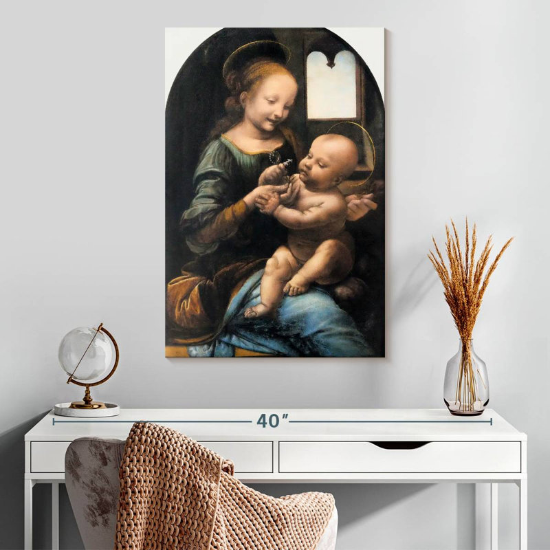 Adella Benois Madonna 1478, H 30 po x l 20 po