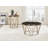 Arlanda Glass Top Coffee Table
