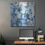 «Red Blue Barrel Studio» «In Blue A Maze» par Melissa Averinos, art mural en métal-565637637