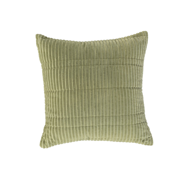 Coussin 100% coton, Alternative au duvet, Vert