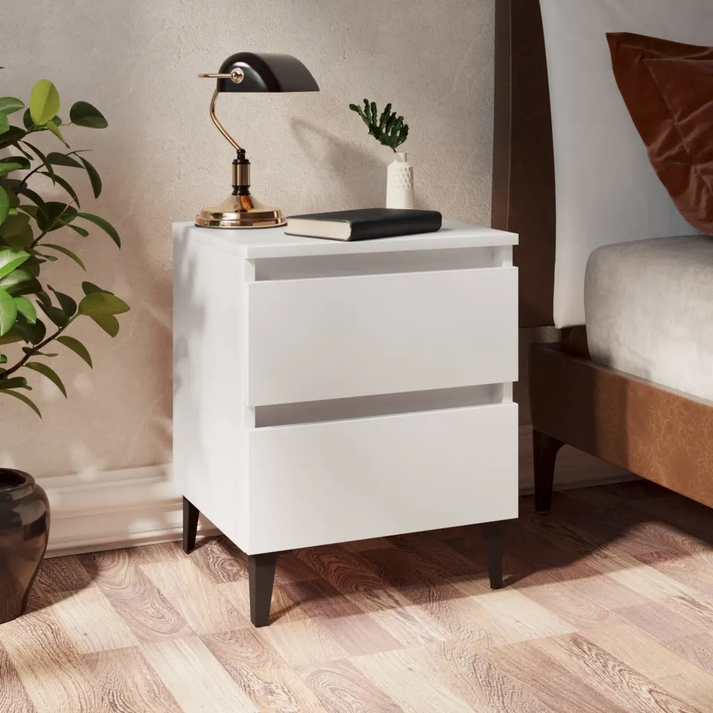 Creekside Bed Cabinets 40x35x50 cm Engineered Wood