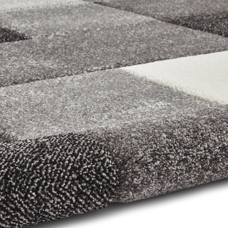 Langley area rug Machine Woven Rectangle Grey, Rectangle 160cm x 220cm