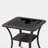 Elyes 4-Person Rocking Swivel Rattan Chair Set With Coffee Table And Outdoor Smokeless Fire Pit-112246780