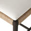 Aluminum Outdoor Dining Side Chair with Cushion