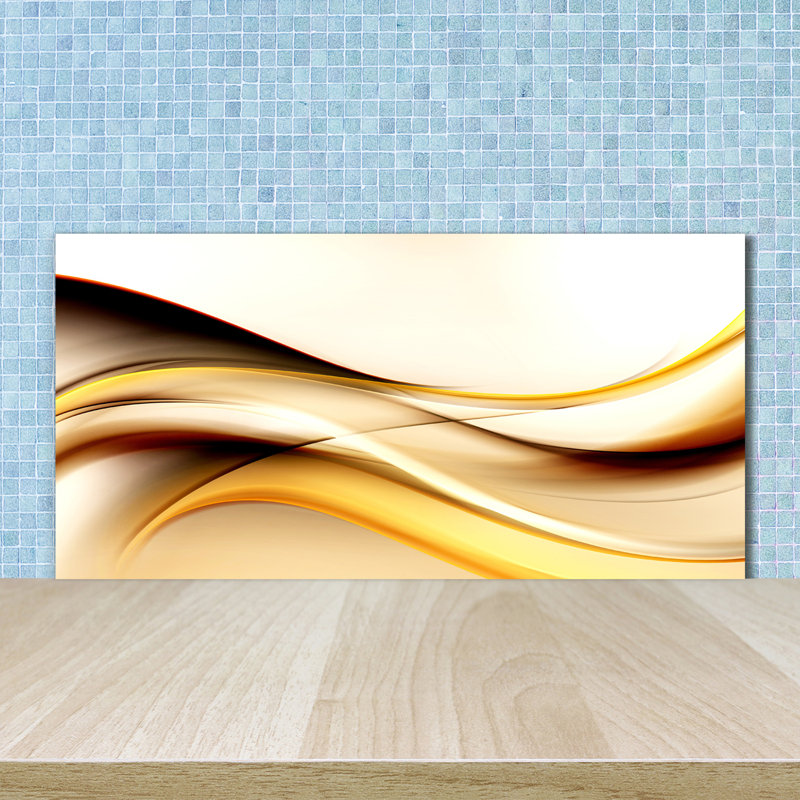 Bezell 50cm W x 100cm L Glass Peel and Stick Panel