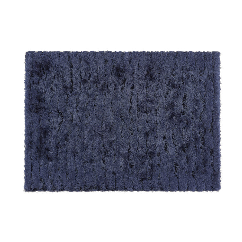 Solid Colour Hand Woven Area Rug, Rectangle 160 x 230cm