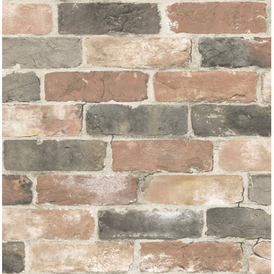 10.05m x 52cm Distressed Finish Wallpaper Roll