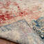 Balthazar Abstract Area Rug in Red/Ivory/Blue/Gold-1201275983