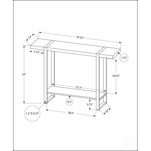 Dimensions du produit