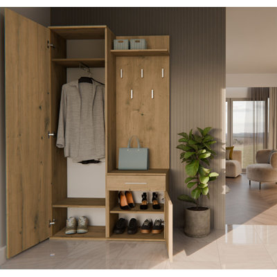 Hall Tree 100cm Wide