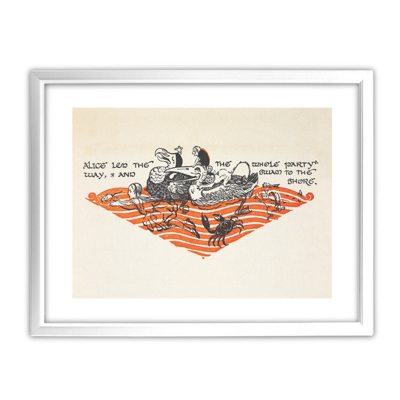 Gwynedd M. Hudson - Single Picture Frame Print, White