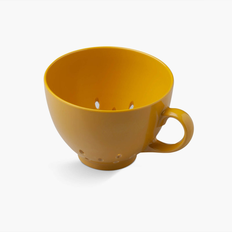 Keep it Handy Berry Cup Colander, 10cm, Mustard