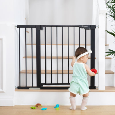 30" H Auto Close Safety Gate 29.5"-43.3" Extra Wide