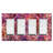 4-Gang Toggle Light Switch Wall Plate