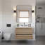Grand meuble-lavabo moderne pour salle de bain