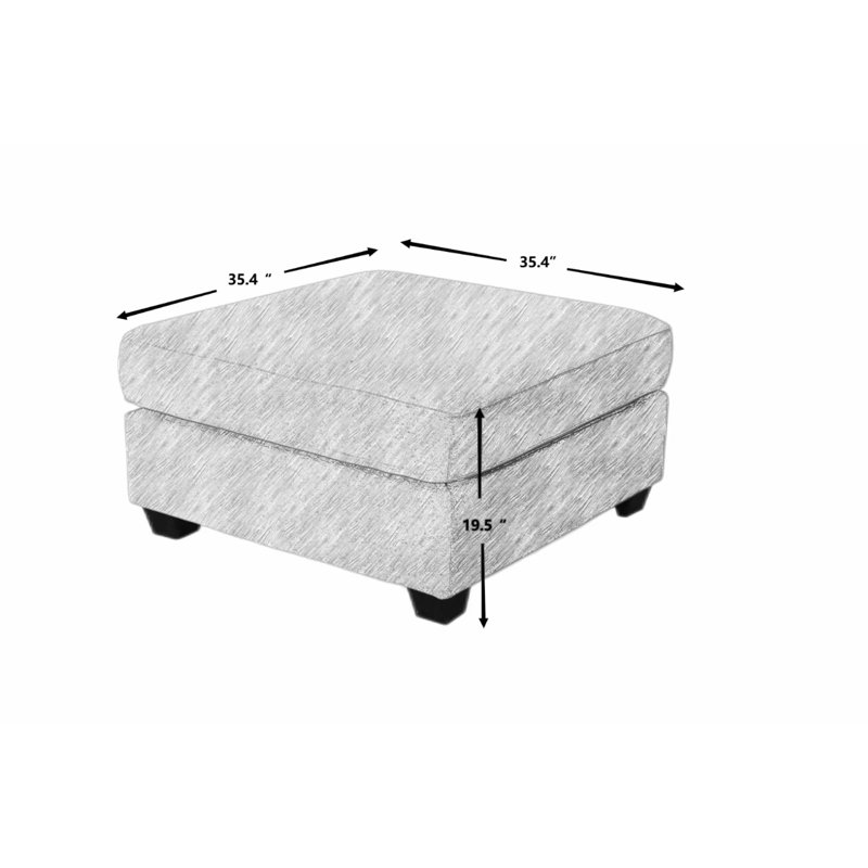 Edia Upholstered Ottoman