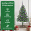 Christmas Tree with 150 LEDs with Stand 150 cm PVC-931620947