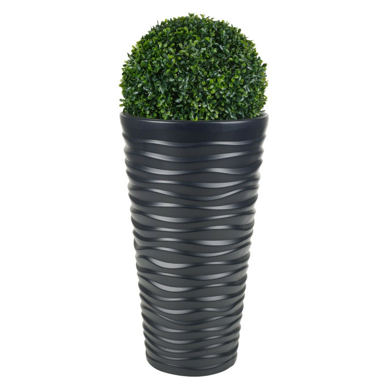 Branam Pot Planter, Black