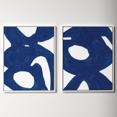 Goodall "Blue Harmony" 2-Piece Print Set