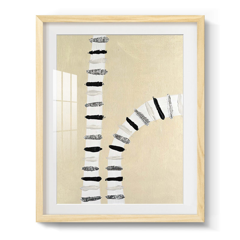 Marked Grooves II -Framed Print