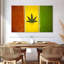 Drapeau du pays de la marihuana-108145288